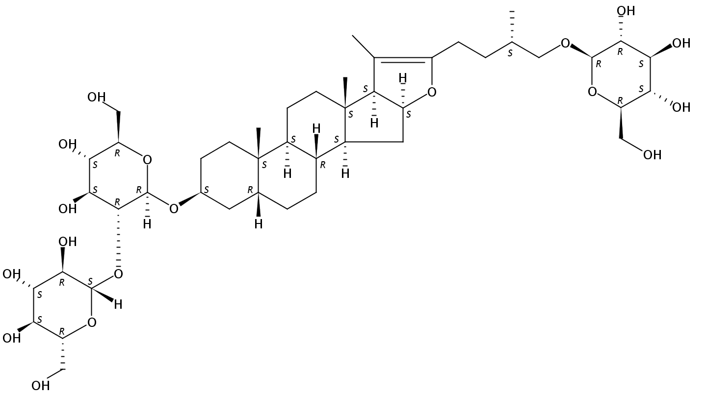 知母皂苷C对照品(标准品) | 185432-00-2
