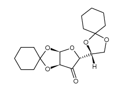 1,2:5,6-di-O-cyclohexylidene-α-D-ribo-hexofuranos-3-ulose