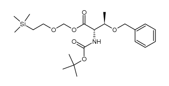(2S,3R)-(2-(trimethylsilyl)ethoxy)methyl 3-(benzyloxy)-2-((tert-butoxycarbonyl)amino)butanoate
