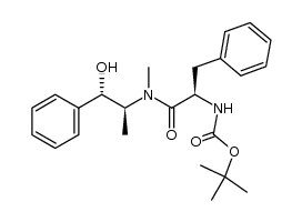 tert-butyl ((R)-1-(((1S,2S)-1-hydroxy-1-phenylpropan-2-yl)(methyl)amino)-1-oxo-3-phenylpropan-2-yl)carbamate