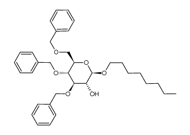octyl 3,4,6-tri-O-benzyl-β-D-glucopyranoside