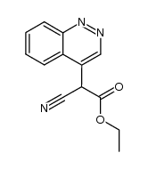 cinnolin-4-yl-cyano-acetic acid ethyl ester