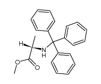 methyl N-trityl-(S)-alaninate