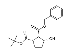 N-tert-butyloxycarbonyl-cis-3-hydroxy-L-proline benzyl ester