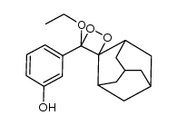 4'-Ethoxy-4'-(3-hydroxyphenyl)spiro[adamantane-2,3'-[1,2]dioxetane]