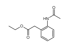 (2-acetylamino-phenyl)-acetic acid ethyl ester