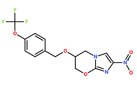 (S)-6,7-二氢-2-硝基-6-[[4-(三氟甲氧基)苯基]甲氧基]-5H-咪唑并[2,1-B][1,3]恶嗪