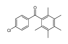 (4-chlorophenyl)-(2,3,4,5,6-pentamethylphenyl)methanone