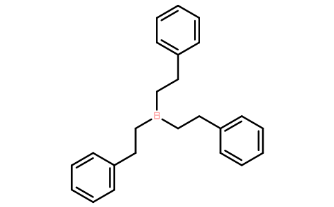 硼烷, 三(2-苯基乙基)-