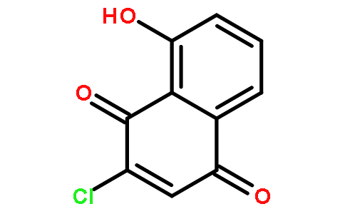 1,4-萘二酮,  2-氯-8-羟基-