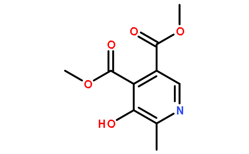 5-羟基-6-甲基吡啶-3,4-二羧酸二甲酯