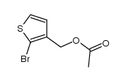 3-acetoxymethyl-2-bromothiophene