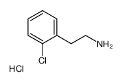 2-(2-Chlorophenyl)ethanamine hydrochloride (1:1)