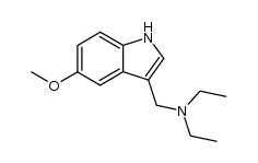 N-ethyl-N-((5-methoxy-1H-indol-3-yl)methyl)ethanamine