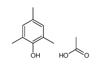 acetic acid,2,4,6-trimethylphenol