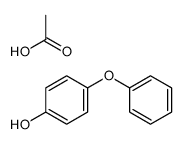 acetic acid,4-phenoxyphenol