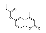 (4-methyl-2-oxochromen-6-yl) prop-2-enoate