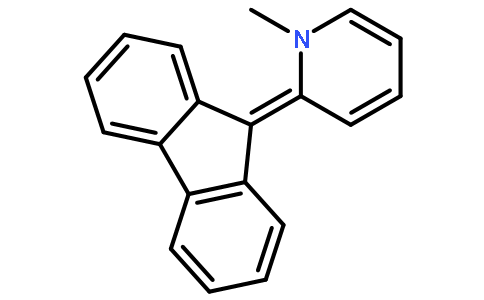 吡啶,  2-(9H-芴-9-亚基)-1,2-二氢-1-甲基-