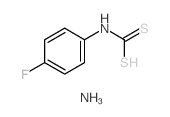 azane,(4-fluorophenyl)carbamodithioic acid