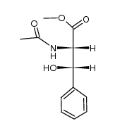 Methyl (2R*,3R*)-2-(acetylamino)-3-hydroxy-3-phenylpropanoate