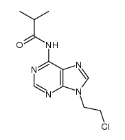 9-(2-chloroethyl)-6-isobutyrylaminopurine