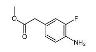(4-氨基-3-氟-苯基)-乙酸甲酯