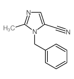 1-苯甲基-2-甲基-1H-咪唑-5-甲腈