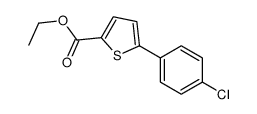 Ethyl 5-(4-chlorophenyl)-2-thiophenecarboxylate