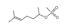 1,5-dimethylhex-4-en-1-yl methanesulfonate
