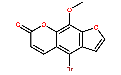 4-溴-9-甲氧基-7H-呋喃并[3,2-g]色烯-7-酮