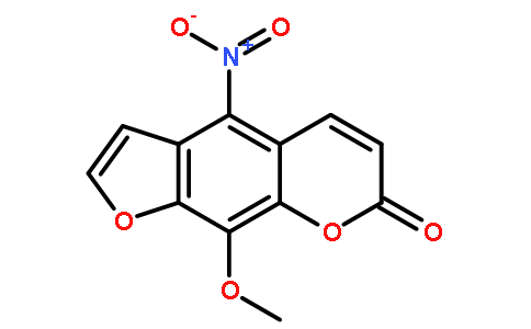 9-methoxy-4-nitrofuro[3,2-g]chromen-7-one