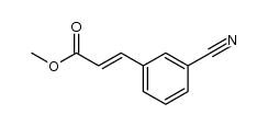 3-(3-cyano-phenyl)-acrylic acid methyl ester