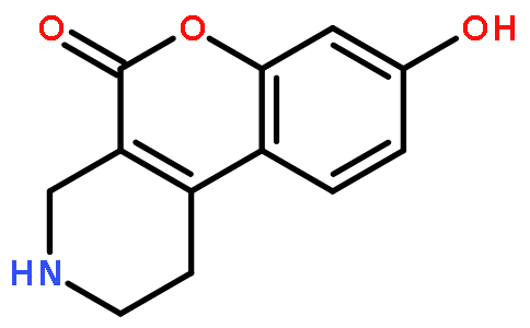 5H-[1]苯并吡喃并[3,4-c]吡啶-5-酮,  1,2,3,4-四氢-8-羟基-