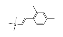 2,4-dimethyl-1-[(E)-2-trimethylsilylethenyl]benzene