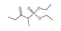 diethyl (1-iodo-2-oxobutyl)phosphonate