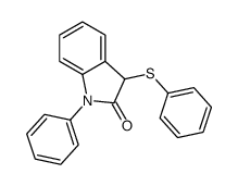 1-phenyl-3-phenylsulfanyl-3H-indol-2-one
