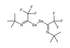 [N-tert-butyl-C-(trifluoromethyl)carbonimidoyl]selanyl N-tert-butyl-2,2,2-trifluoroethanimidoselenoate