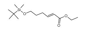 (E)-ethyl 6-((tert-butyldimethylsilyl)oxy)hex-2-enoate