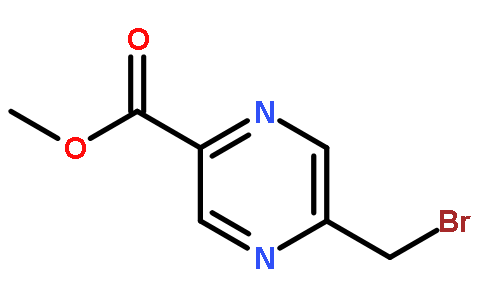 5-(溴甲基)吡嗪-2-羧酸甲酯