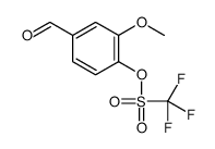 (4-formyl-2-methoxyphenyl) trifluoromethanesulfonate