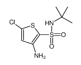 3-氨基-n-叔丁基-5-氯噻吩-2-磺酰胺