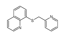 8-(pyridin-2-ylmethylsulfanyl)quinoline