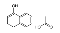 acetic acid,3,4-dihydronaphthalen-1-ol