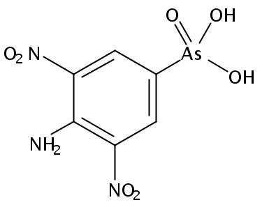 (4-amino-3,5-dinitro-phenyl)-arsonic acid