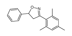 5-phenyl-3-(2,4,6-trimethylphenyl)-4,5-dihydro-1,2-oxazole