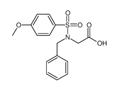 2-[benzyl-(4-methoxyphenyl)sulfonylamino]acetic acid