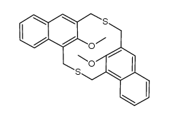 cisoid-anti-11,22-dimethoxy-2,13-dithia-[3.3](1,3)naphthalenophane