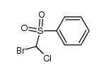 p-Tolyl-chlorbrommethyl-sulfon