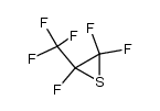 2,2,3-trifluoro-3-trifluoromethylthiirane