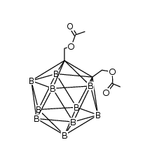 1.2-bis-(acetoxymethyl)-1.2-dicarba-closo-dodecaborane(12)